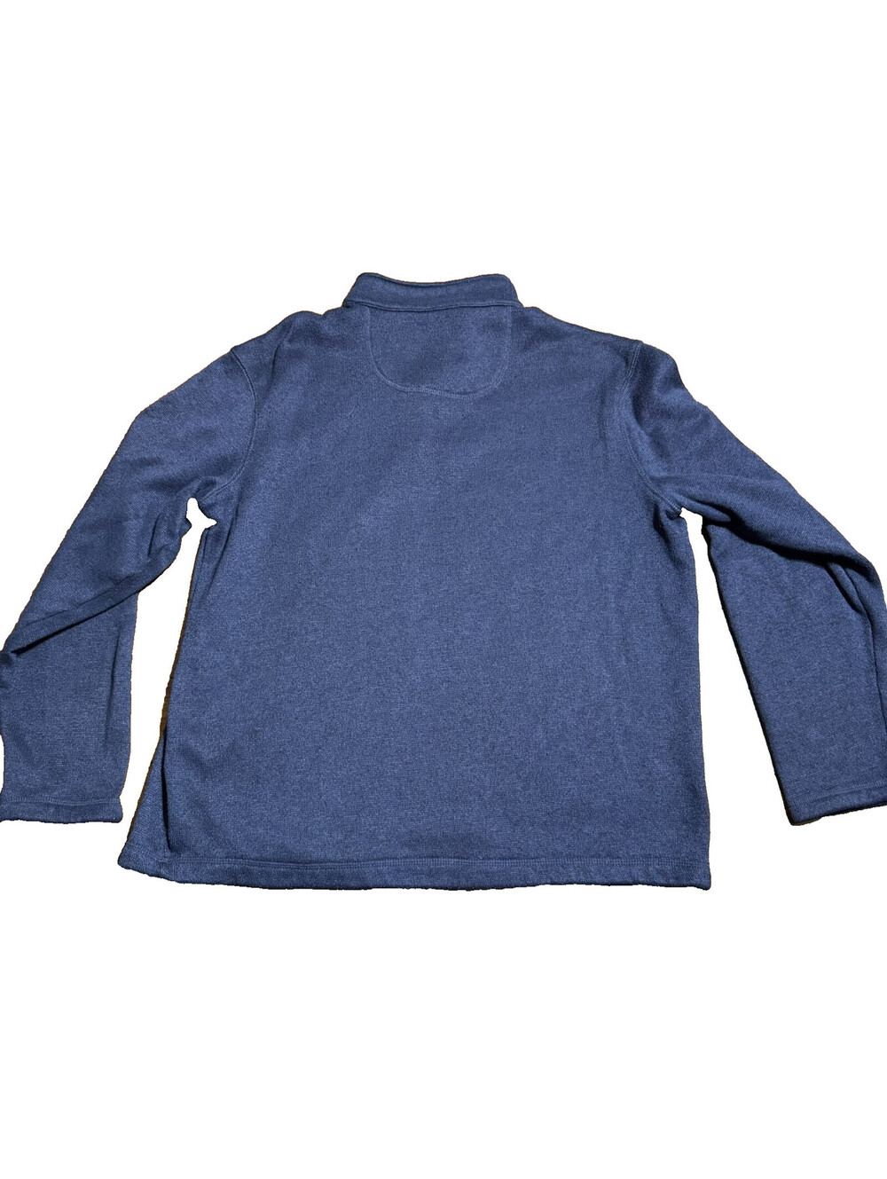 Realtree 1/4 Zip Fleece Pullover Sweatshirt Blue Men’s XL Mock Neck Solid - Picture 2 of 8